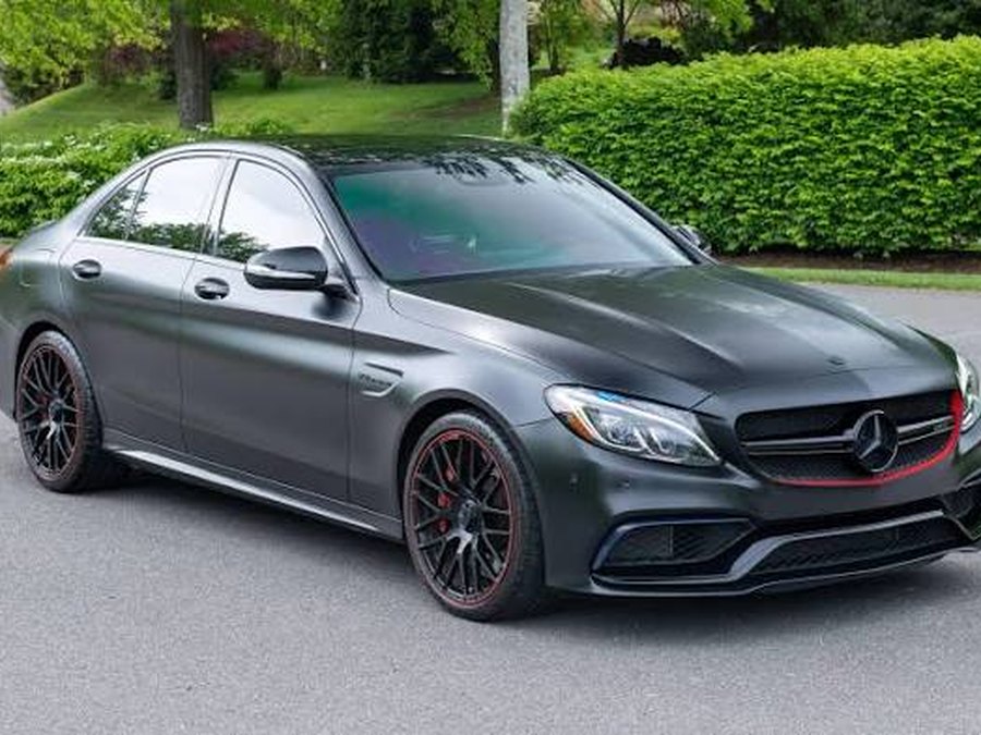 Mercedes-style luxury sedan finish demo photo